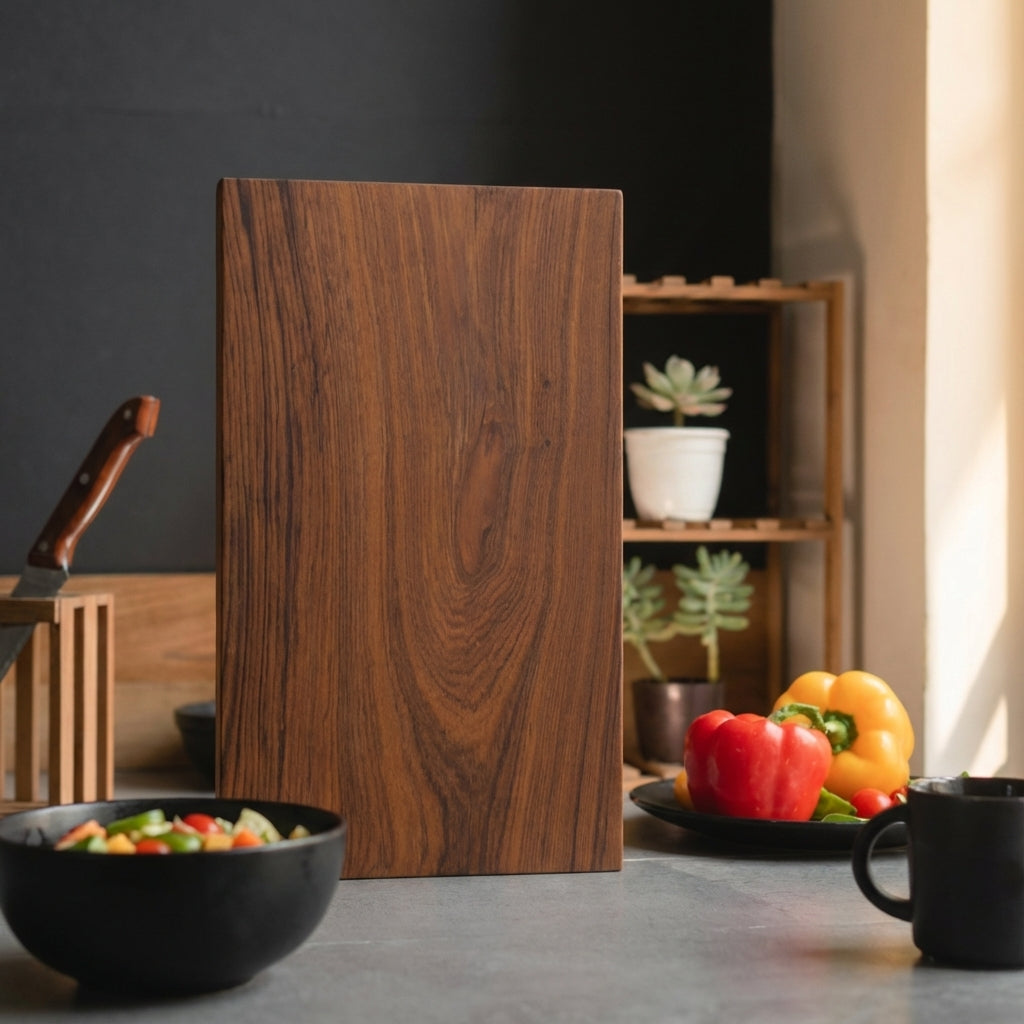 Teak Wood Chopping Board (Block)