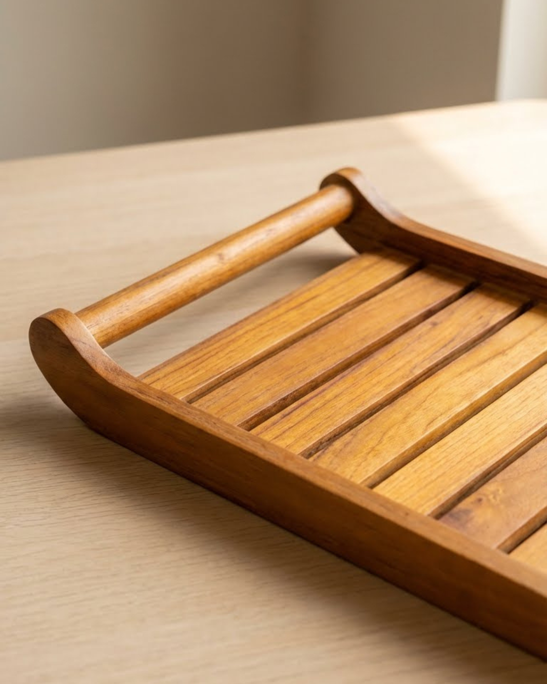 Premium Teak Wood Serving Tray