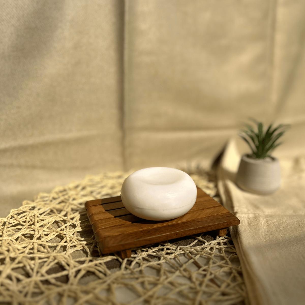 wooden soap case stand