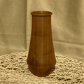 wooden vase
